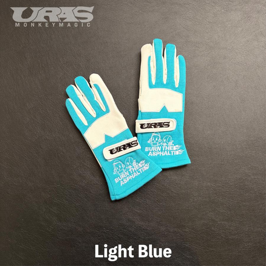 レーシンググローブ　４輪　公認 ドリフト　難燃　耐火　紫　水色　赤　黄色　黒　緑　SFI　SFI3.3/5 URAS |  | 07
