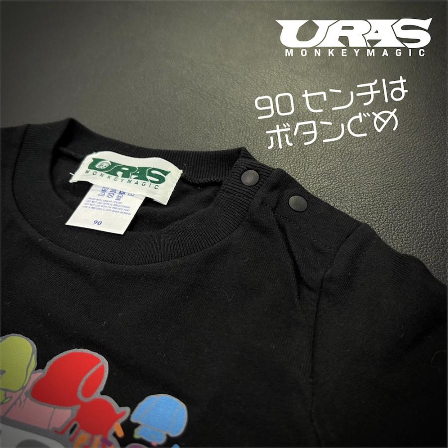 Tシャツ　アニマルアート　キッズ　子供　ベビー　黄色　かわいい　URAS　 |  | 02