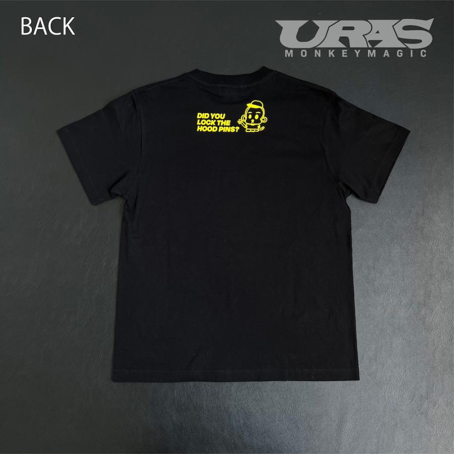 Tシャツ　ドリフト　かっこいい　車　レース　スカイライン　ミニカー　炎　黒　URAS R34イラスト |  | 02