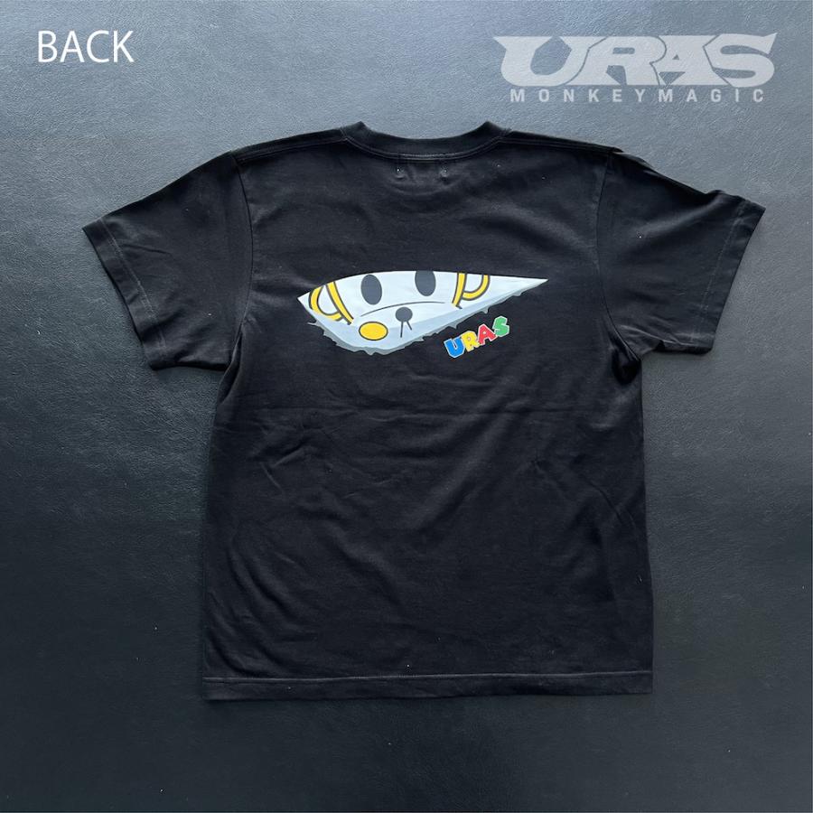 Tシャツ かわいい　ゲーム　SUPERURAS　犬　黒　URAS |  | 02