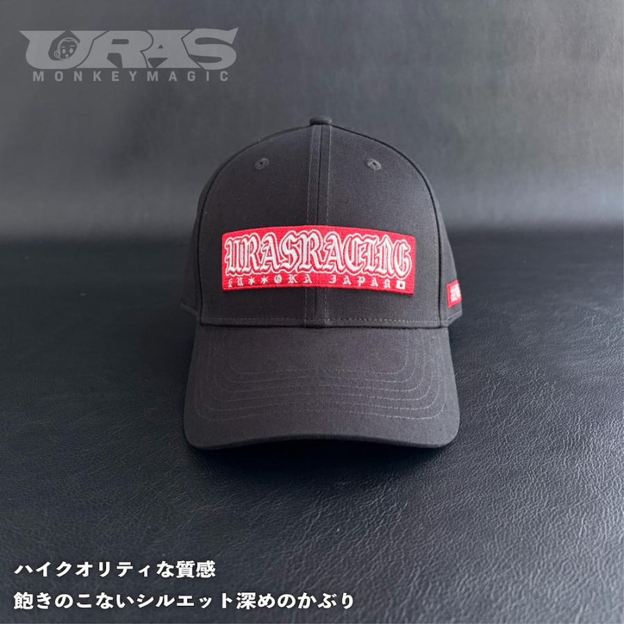 キャップ　かっこいい　ストリート　ブラックレター　URAS　故障 ドリフト　URAS |  | 02