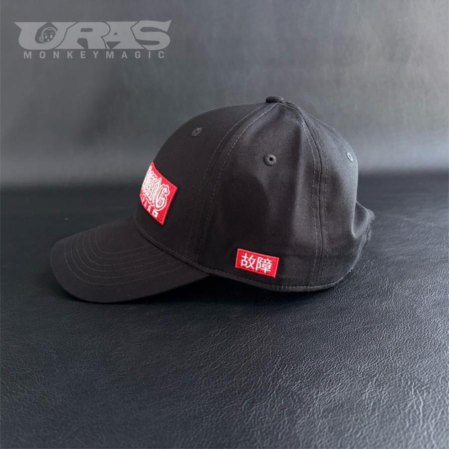 キャップ　かっこいい　ストリート　ブラックレター　URAS　故障 ドリフト　URAS |  | 03