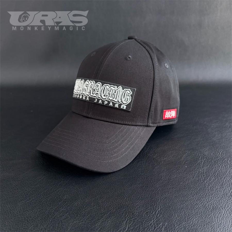 キャップ　かっこいい　ストリート　ブラックレター　URAS　故障 ドリフト　URAS |  | 05