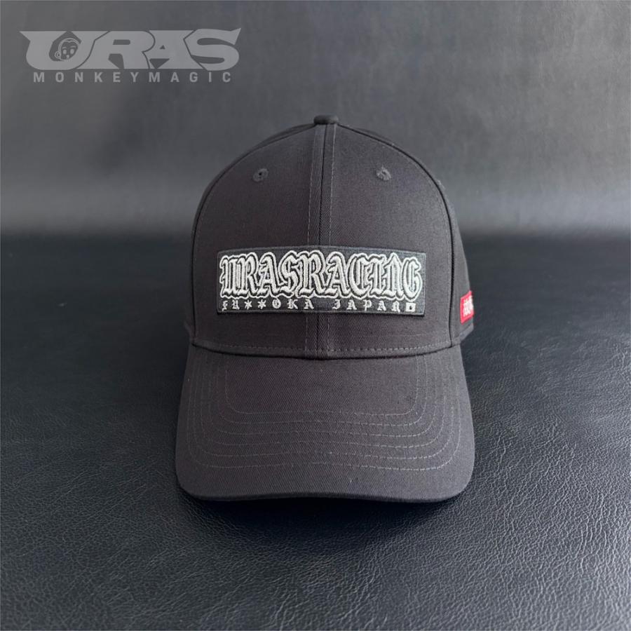 キャップ　かっこいい　ストリート　ブラックレター　URAS　故障 ドリフト　URAS |  | 06