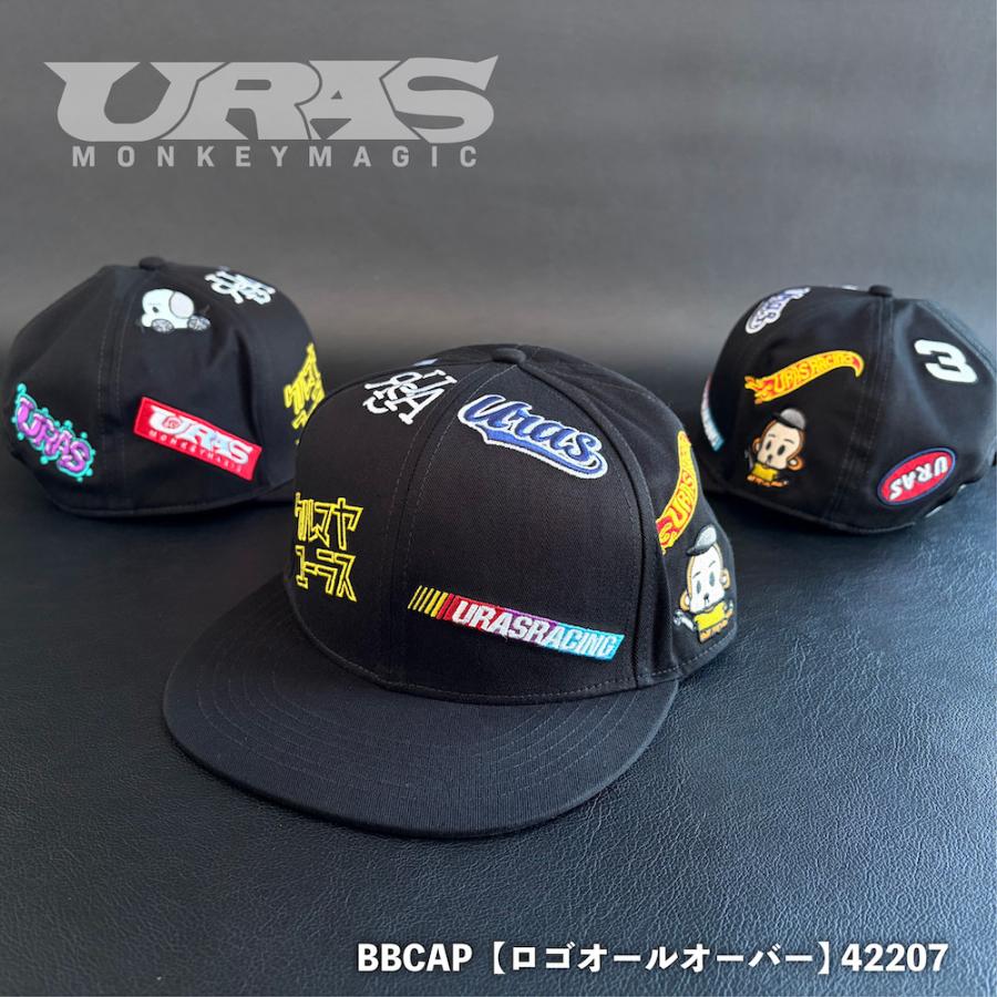 キャップ　ロゴ　ワッペン　ロゴオールオーバー　ストリート　ストレート　URAS | 
