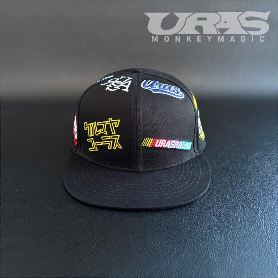 キャップ　ロゴ　ワッペン　ロゴオールオーバー　ストリート　ストレート　URAS |  | 03