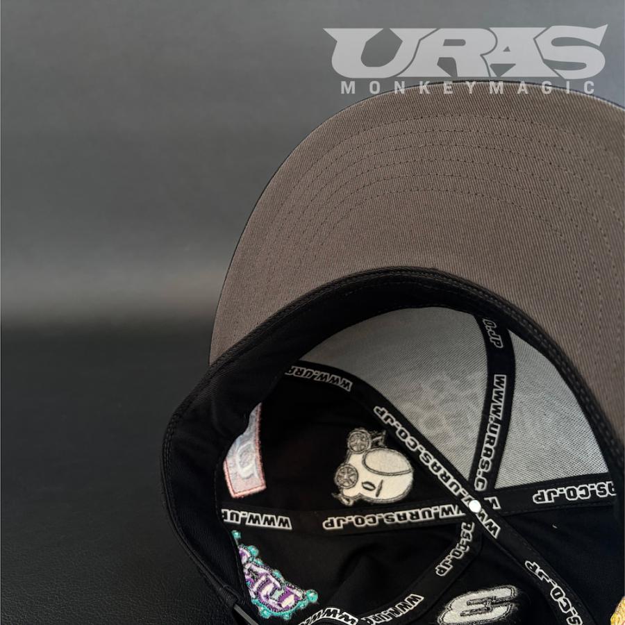 キャップ　ロゴ　ワッペン　ロゴオールオーバー　ストリート　ストレート　URAS |  | 05