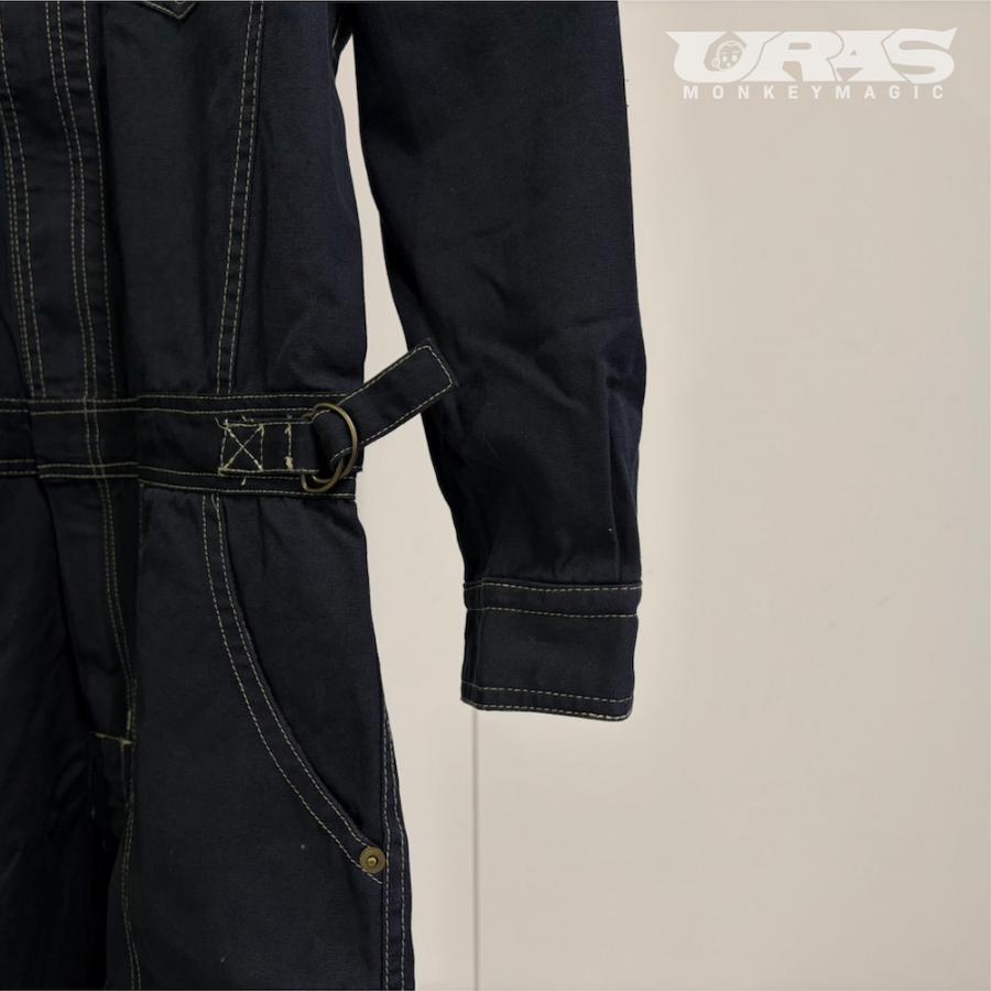 つなぎ 長袖 しっかり おしゃれ URAS 綿100 : URAS Official Store