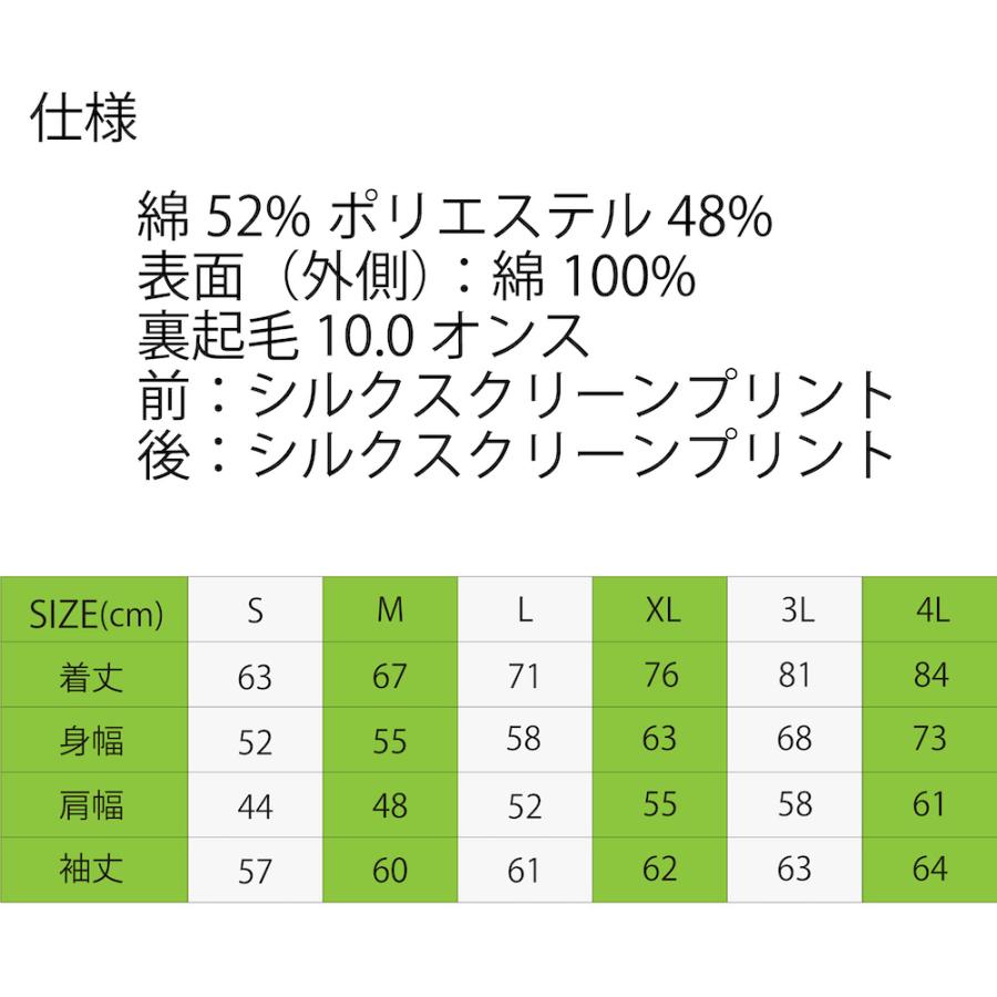 パーカー　ジップ　URAS　PREMIUM　BAKACHIN 裏起毛　URAS |  | 05