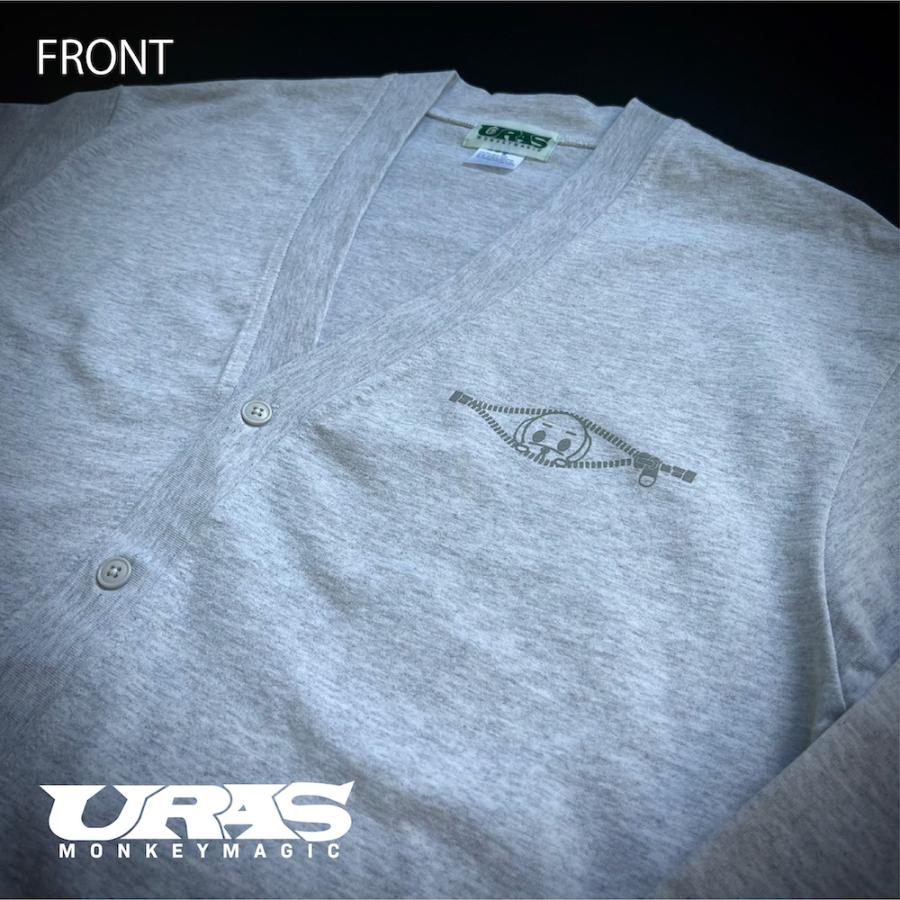 カーディガン　ヘヴィ　ビッグシルエット　厚手　URAS　かっこいい　タイヤ　 |  | 02