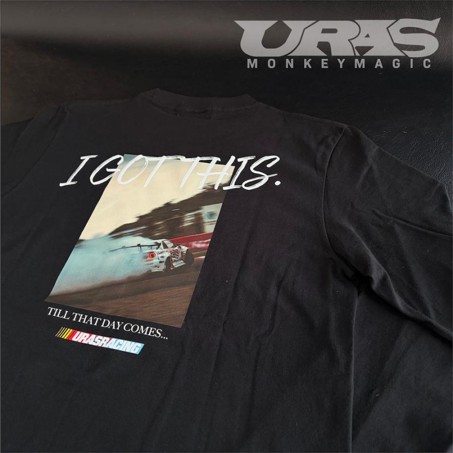ロンT　Tシャツ　レースカー　写真　IGOTTHIS　かっこいい　車　R34　黒　URAS |  | 01