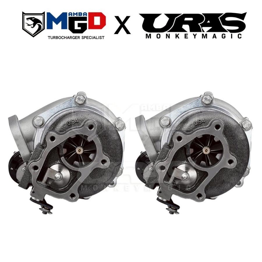 タービン　スカイライン D5-7 ボールベアリングターボチャージャー 日産 RB26DETT GT-R GEN III GTX2871R用 MGD |  | 04