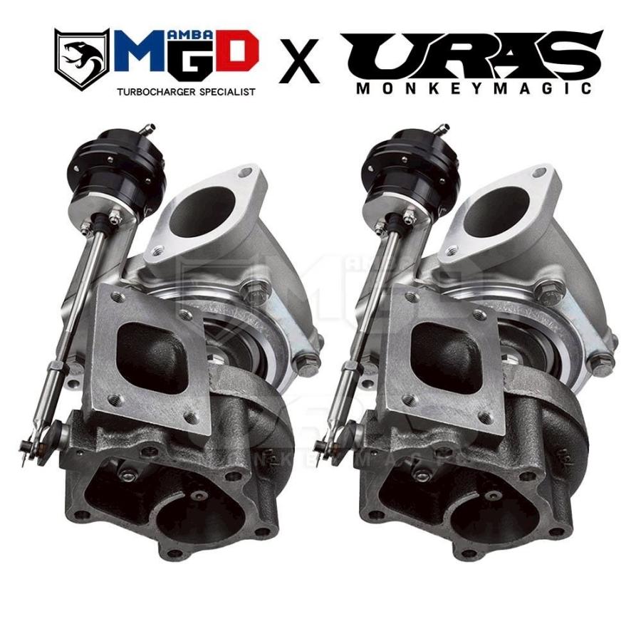 タービン　スカイライン D5-7 ボールベアリングターボチャージャー 日産 RB26DETT GT-R GEN III GTX2871R用 MGD |  | 06