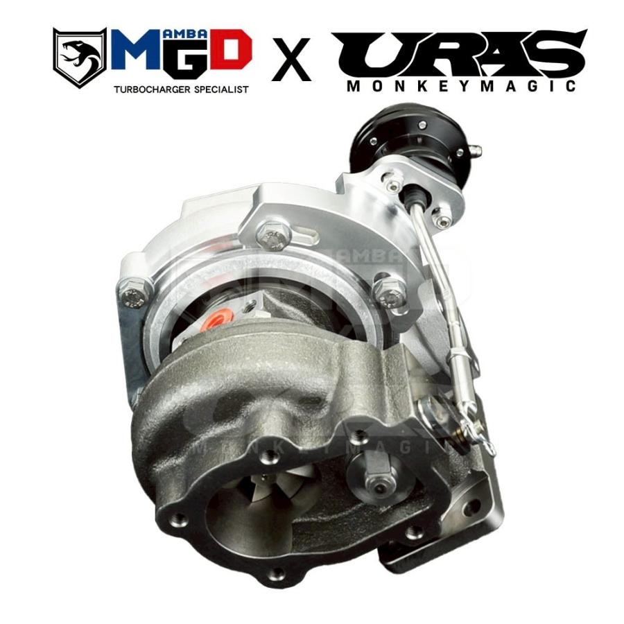MGD URAS タービン　日産シルビア SR20DET S13 S14 S15 A/R.60 GTX3071R .64 HSG ボルトオンボールベアリングターボ |  | 04