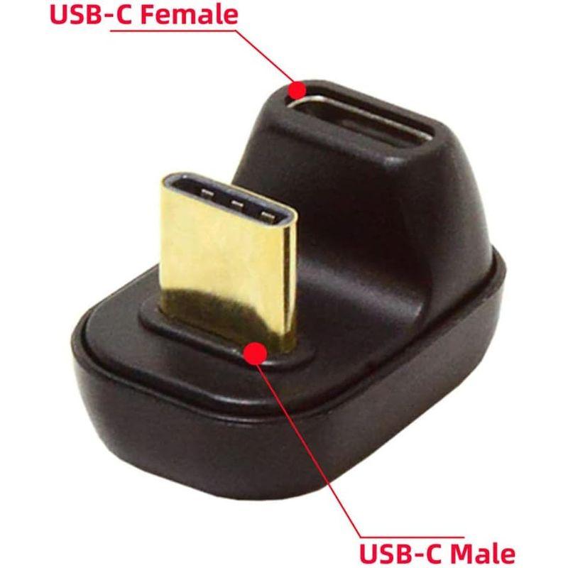 Xiwai USB4 Typ C Stecker auf Buchse Power Data Video Adapter 40Gbps f?｜urasoe｜10