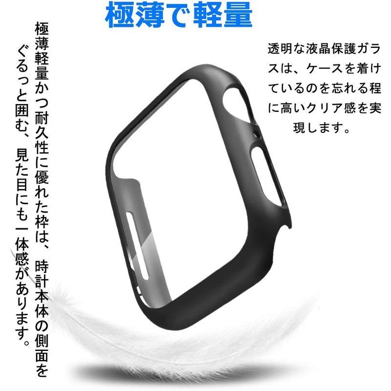 マット仕上げの2020改良モデルAMOVO Apple Watch 用 44mm ケース Series4/Series5/Series6/S｜urasoe｜06