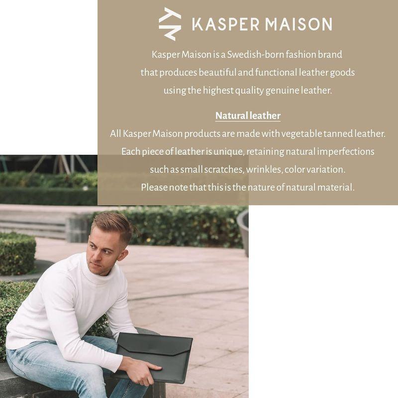 Kasper Maison MacBook Pro PCスリーブケース 本革 16インチ (キャメル)｜urasoe｜03