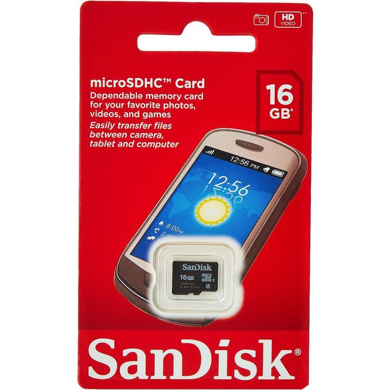 SanDisk microSDHCカード 16GB SDSDQM-016G-B35 並行輸入品海外パッケージ : 20231120155057 ...