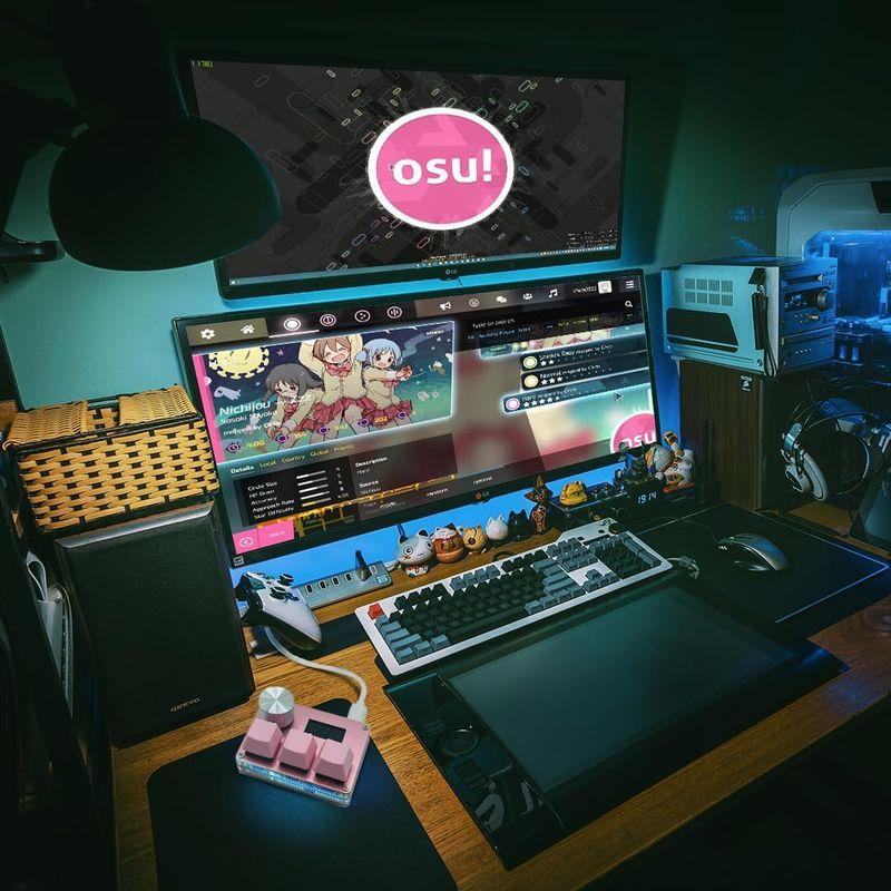BTXETUEL SayoDevice O3C OSU キーボード ラピッドトリガー BTXETUEL SayoDevice O3C OSU キーボード ラピッドトリガー