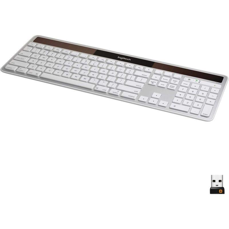 Logitech ワイヤレス ソーラー 英語 キーボード K750 for Mac - Silver 並行輸入品｜urasoe｜05