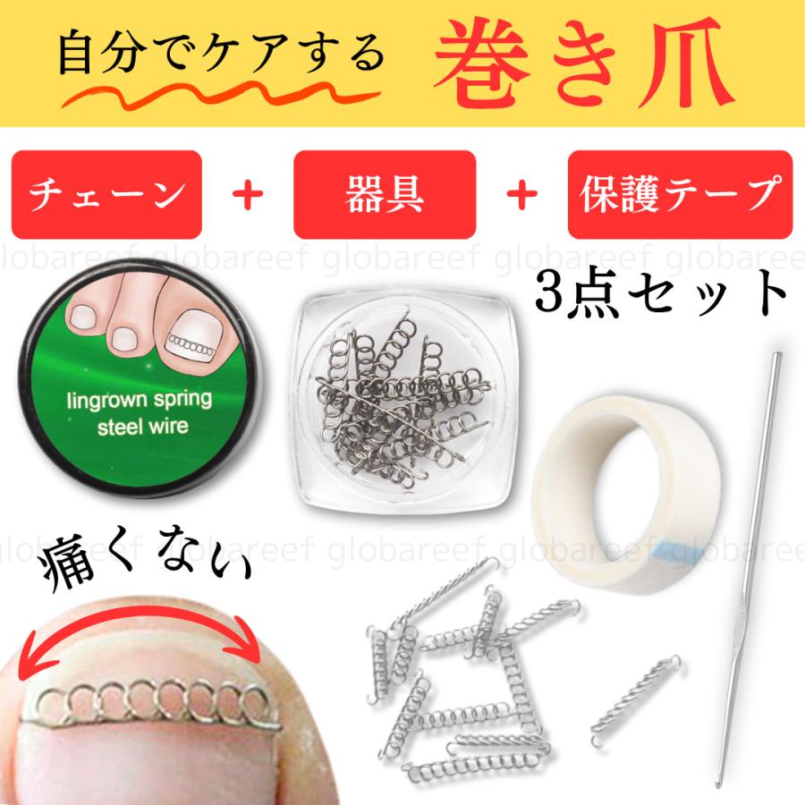 TOEMED 巻き爪ケア 3点セット TOEMED｜BEAUTY NAILER