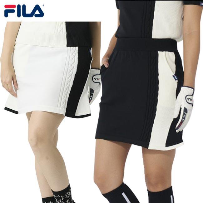 FILA GOLF フィラゴルフ　ニット　スカート　セットアップ　Mサイズ FILA GOLF 【2024年秋冬モデル】FILA GOLF（フィラゴルフ）軽量ニット