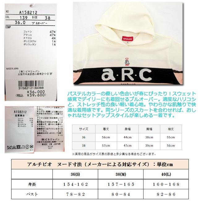 archivio（アルチビオ） 30%OFF archivio レディス パーカー ニット