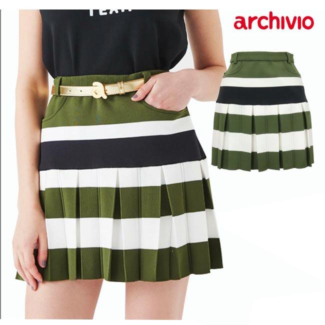 archivio 【2024年 秋冬モデル】アルチビオ ゴルフウェア プリーツ切替