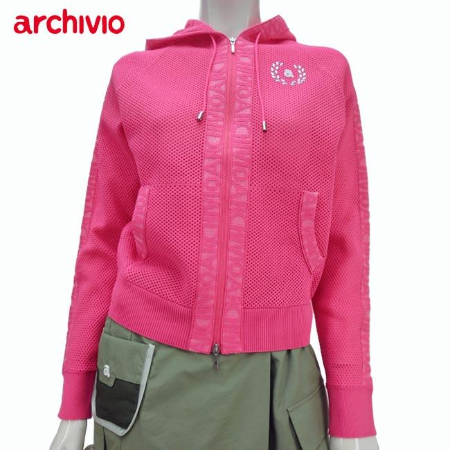 ARCHIVIO アルチビオ ジップアップパーカー レディース ゴルフウェア archivio（アルチビオ） 【2025年春夏モデル】 （アルチビオ）メッシュ