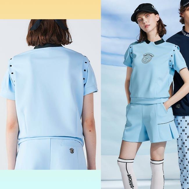 archivio 【2025年春夏モデル】 （アルチビオ）2WAY袖UV冷感プル