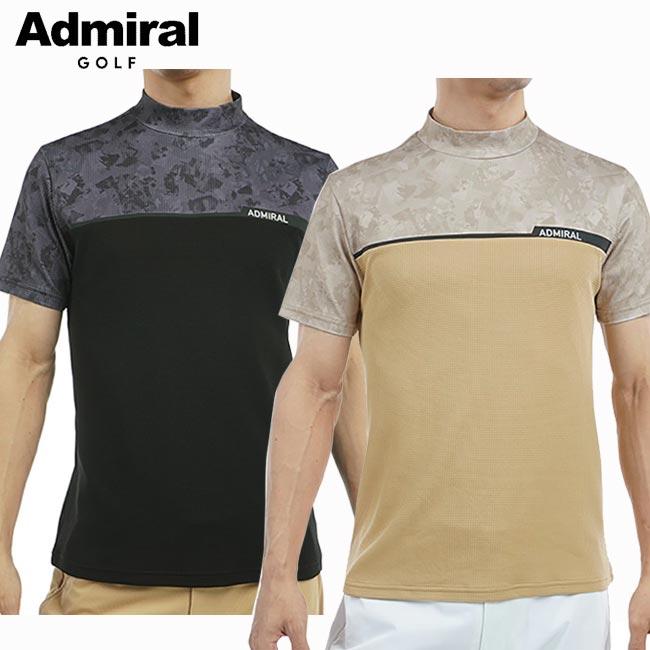 Admiral Golf 2025年春夏モデル アドミラルゴルフ モックネックシャツ