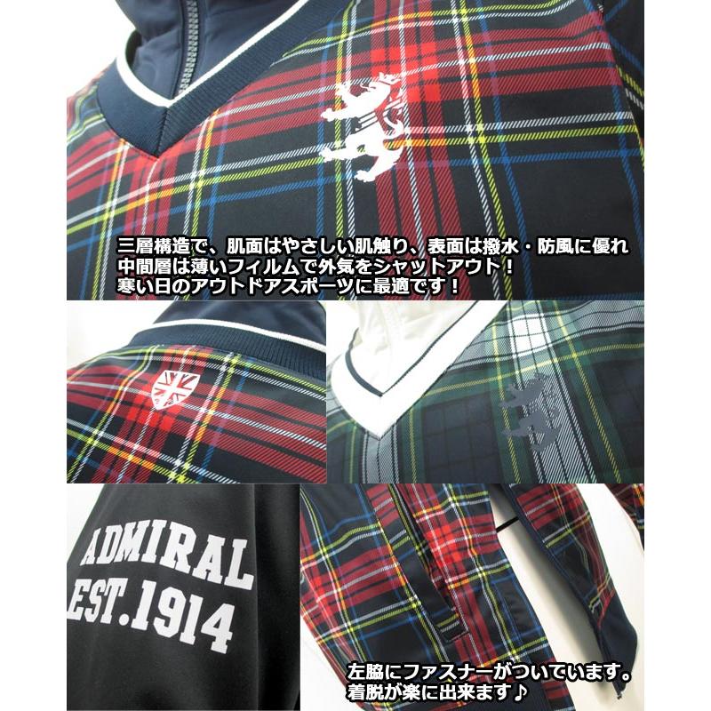 アドミラル　セットアップ　花柄　LLサイズ 秋冬モデル】admiral golf (アドミラルゴルフ) キルト フェイク