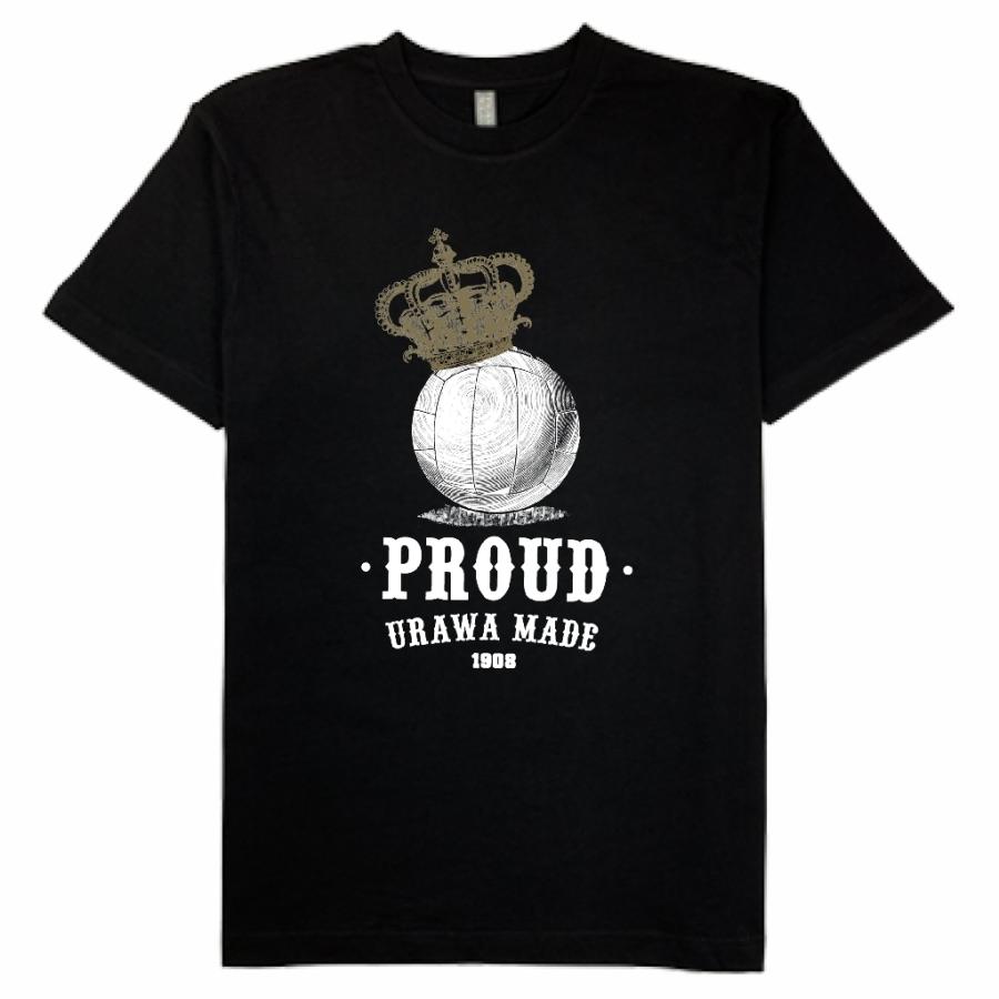 PROUD-URAWA MADE- FOOTBALL CROWN プレミアムプリントTシャツ |  | 01