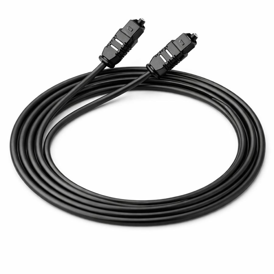 光デジタルケーブル 3m TOSLINK SPDIF対応 : ウラザキ - 通販 - Yahoo