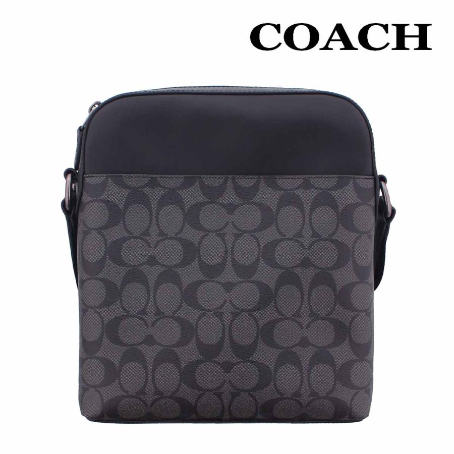 コーチ メンズ バッグ ショルダーバッグ COACH 4010 チャコール