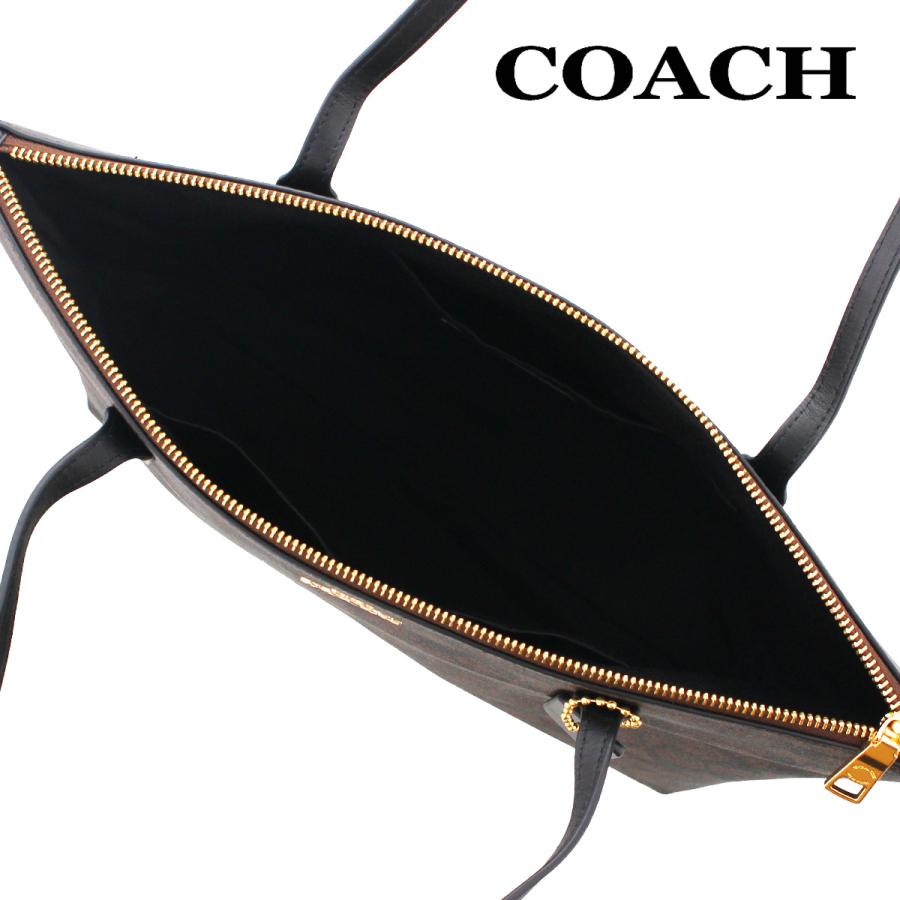COACH コーチ バッグ トート 4455 ブラウン×ブラック COACH コーチ バッグ トート 4455 ブラウン×ブラック