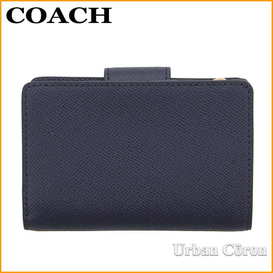 COACH コーチ 財布 二つ折り 6390 ミッドナイト ラグジュアリー COACH コーチ 財布 二つ折り 6390 ミッドナイト ラグジュアリー
