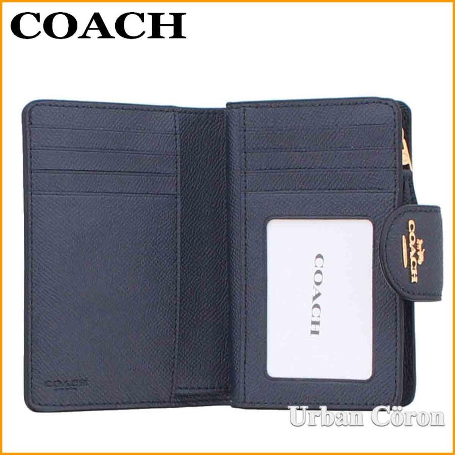 COACH コーチ 財布 二つ折り 6390 ミッドナイト ラグジュアリー COACH コーチ 財布 二つ折り 6390 ミッドナイト ラグジュアリー