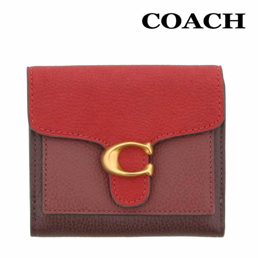 COACH コーチ 財布 二つ折り 76302 ブリックレッドマルチ カラー COACH コーチ 財布 二つ折り 76302 ブリックレッドマルチ カラー