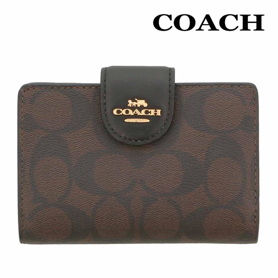 COACH（コーチ） 訳あり/コーチ 財布 二つ折り COACH C0082 ブラウン