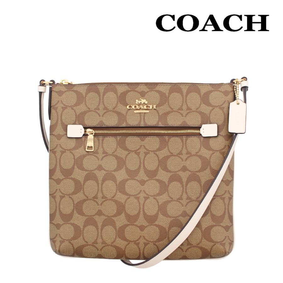 COACH コーチ バッグ ショルダーバッグ C1554 カーキ×チョーク COACH コーチ バッグ ショルダーバッグ C1554 カーキ×チョーク