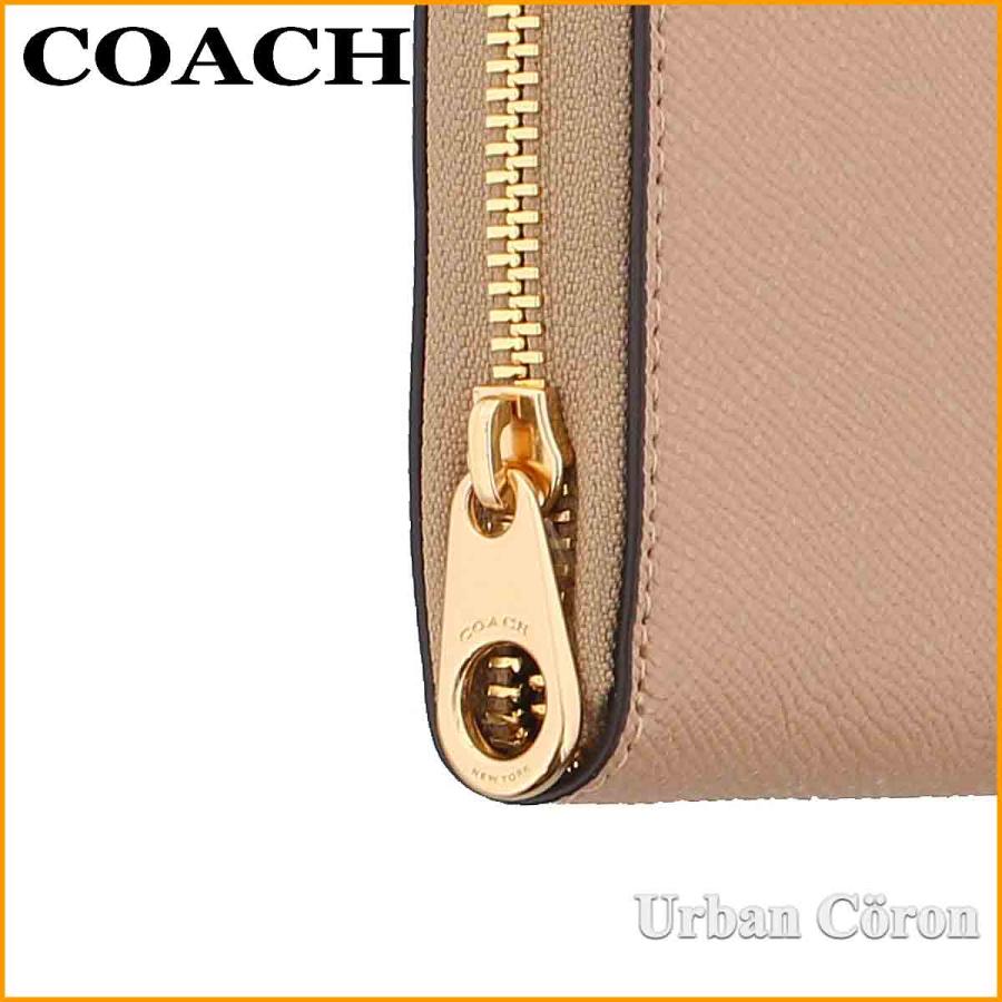 COACH コーチ 財布 長財布 C3441 トープ クロスグレーン レザー COACH コーチ 財布 長財布 C3441 トープ クロスグレーン レザー