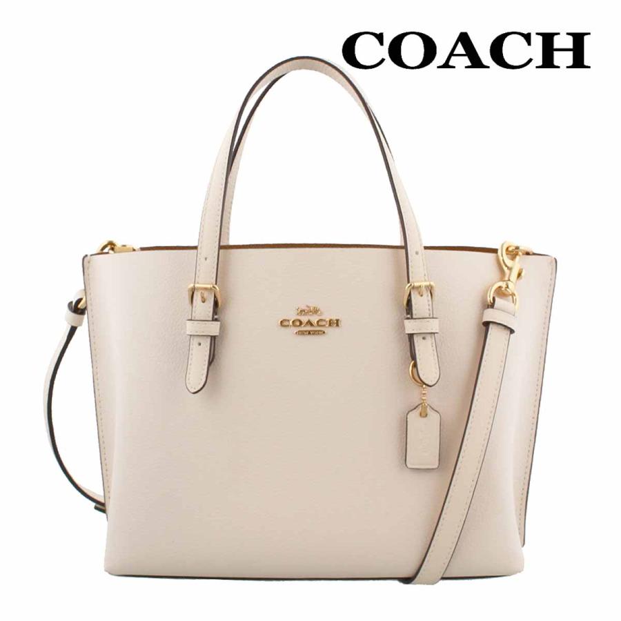 COACH 訳あり/コーチ バッグ ショルダー 2way C4084 チョーク COACH 訳あり/コーチ バッグ ショルダー 2way C4084 チョーク