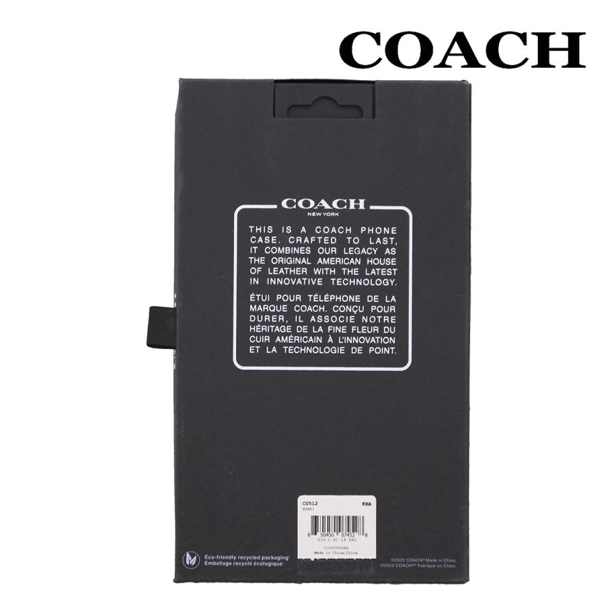 COACH コーチ 小物 スマホケース CG512 カーキ IPHONE 14 PRO COACH コーチ 小物 スマホケース CG512 カーキ IPHONE 14 PRO