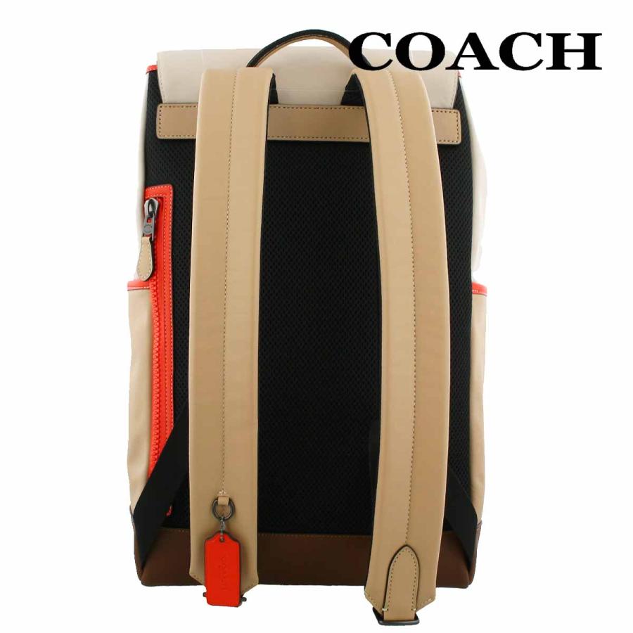 COACH コーチ バッグ リュック メンズ CH103 スチーム×サンディー  