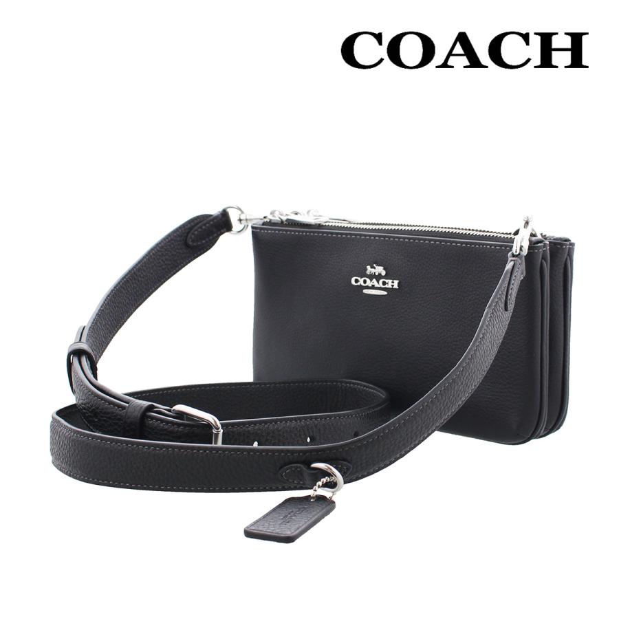 COACH コーチ バッグ ショルダー 2way CJ789 ブラック レザー COACH コーチ バッグ ショルダー 2way CJ789 ブラック レザー