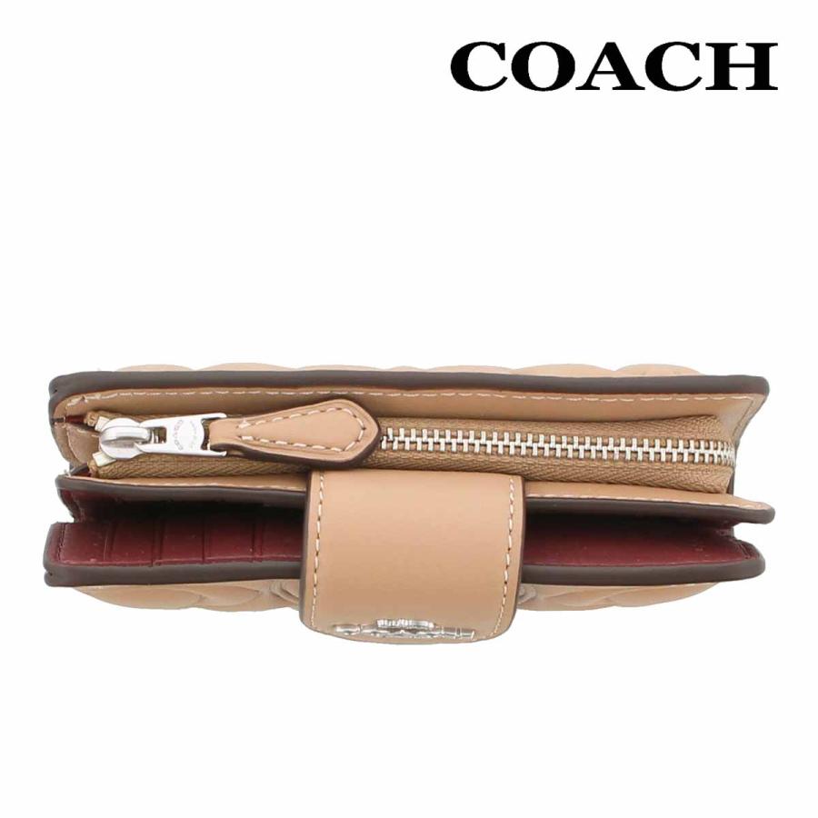 コーチ 財布 二つ折り COACH CM241 トープ ソフト シグネチャー