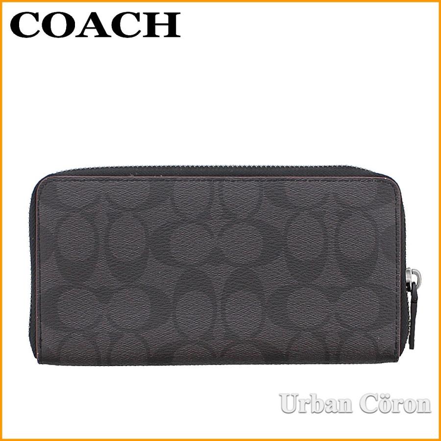 NEW コーチ 長財布 財布 メンズ ラウンドファスナー COACH
