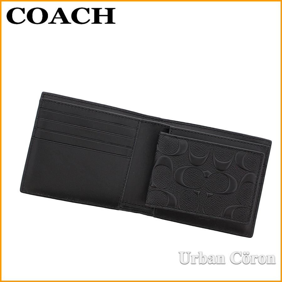 COACH コーチ 財布 F75471 BLK-