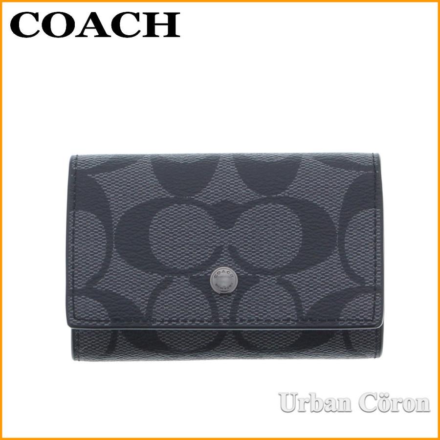 COACH F78675 未使用 キーリング キーケース COACH（コーチ） キーケース 小物 メンズ COACH 78675 チャコール